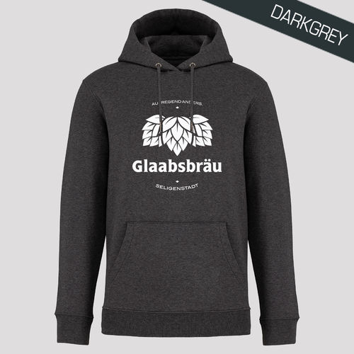 Hoodie Glaabsbräu 401 darkgrey